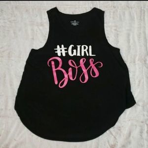 Bobbie Brooks "# Girl Boss" Tank Top Shirt In A Womens Size 1X